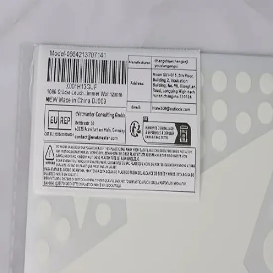 1138Pcs Glow in The Dark Stars, Glow in The Dark Moon for Ceiling Planets Space Wall Stickers Solar System Galaxy Wall Decals for Kids Boys Bedroom Living Room Decoration -Blue {6}