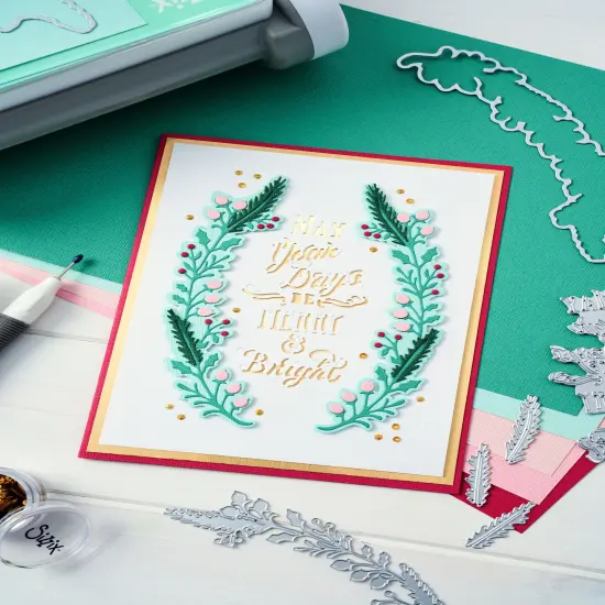 Sizzix Thinlits Die Set 12/Pkg By Jen Long-Merry & Bright #2 {4}