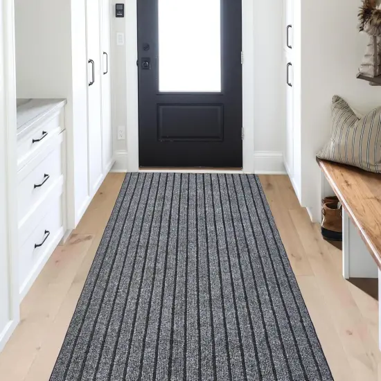 Runner Rug 2ft x 6ft Outdoor Indoor Runner Rugs with Rubber Backing Washable Rug Runner Carpet for Hallway Entryway Kitchen Bathroom Laundry Room Balcony Garage Patio {1}