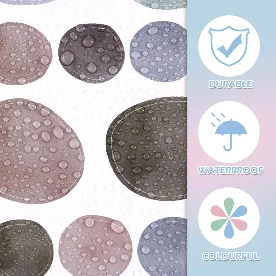 296 Pcs Polka Dots Wall Decal Boho Rainbow Kids - Fresh Color {4}