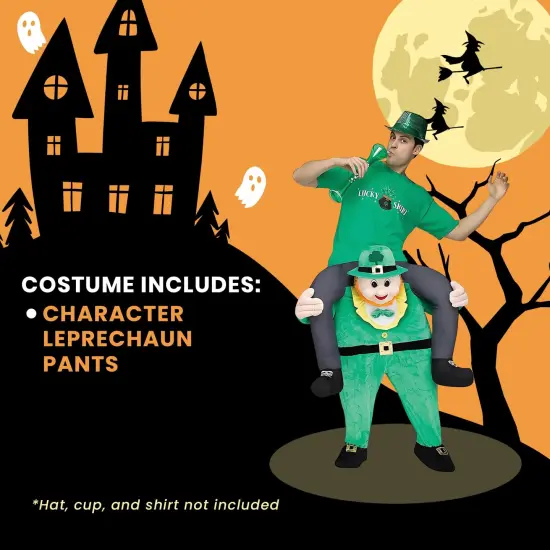 Carry Me Leprechaun Costume Adult Standard {5}