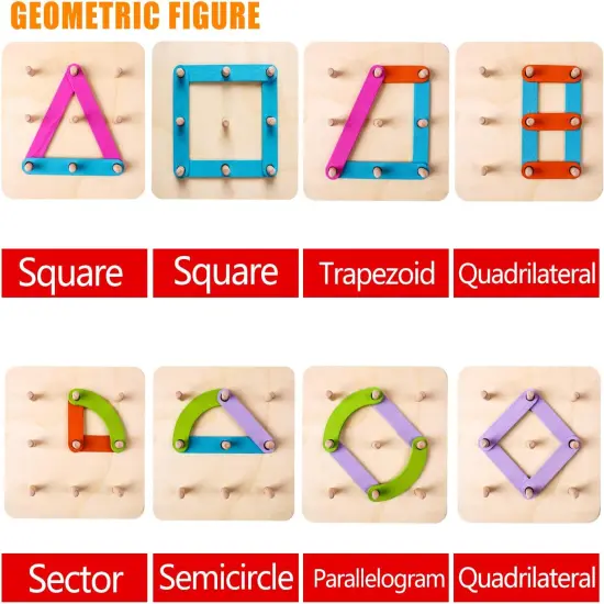 Wooden Letter and Number Construction Activity Set {3}