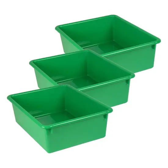 Double Stowaway&reg; Tray Only, Green, Pack of 3 {1}