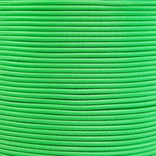 Kitcheniva Shock Cord Nylon Jack With Rubber Core Stretch Line 10FT Neon green {1}