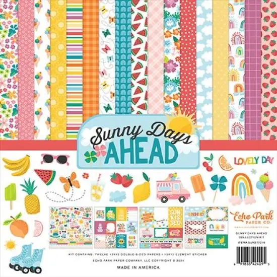  Echo Park Sunny Days Ahead Collection Kit {1}
