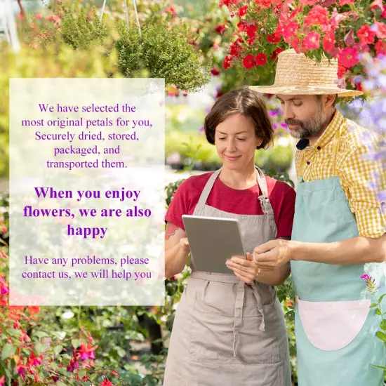 Dried Flowers, 21 Bags 100% Natural Dried Flowers Herbs Kit for Soap Making, DIY Candle, Bath, Resin Jewelry Making - Include Lavender, Don't Forget Me, Lily, Rose Petals, Jasmine and More {3}