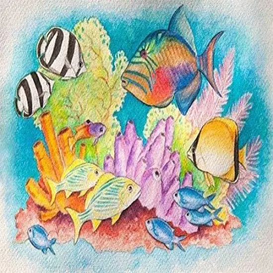 Watercolors Paint Pack, 36 Sets with Wood Brushes, 8 Washable Colors Each {5}