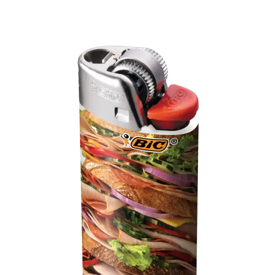 BIC Maxi Pocket Lighter, Special Edition Favorites Collection, Assorted Unique Lighter Designs, 50 Count Tray of Lighters {4}