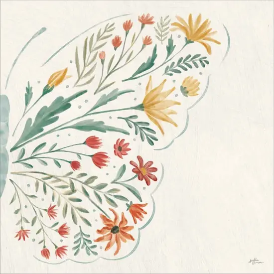 Wildflower Vibes VII No Words by Janelle Penner 12" x 12" Canvas Wall Art {2}