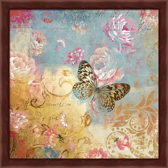 Poema I by Posters International Studio 13" x 13" Framed Wall Art {1}