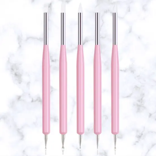 5pc Double Sided Dotting Tool Set {1}