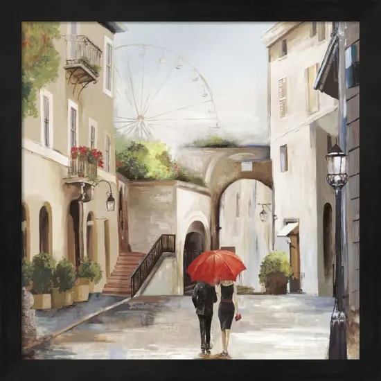 Old Town by Allison Pearce 13" x 13" Framed Wall Art {1}