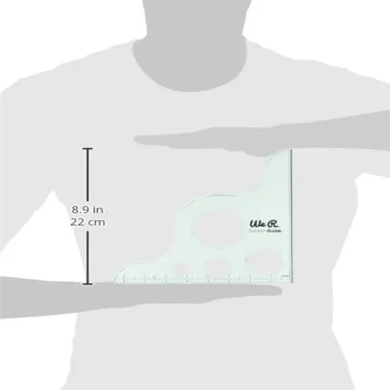 We R Memory Keepers 660073 Ruler Square Guide, Green by American Crafts {5}