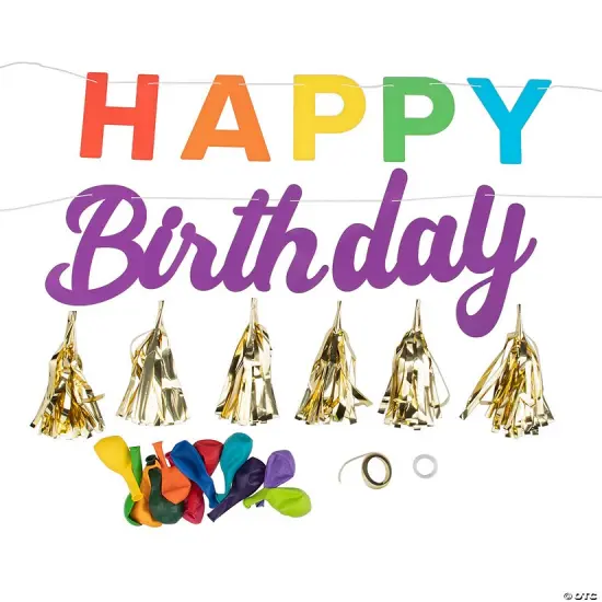 Happy Birthday Door Decorating Kit 31 Pc. {2}