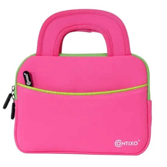 TB02 Protective Carrying Bag Sleeve Case for 10" Tablets, Pink {1}
