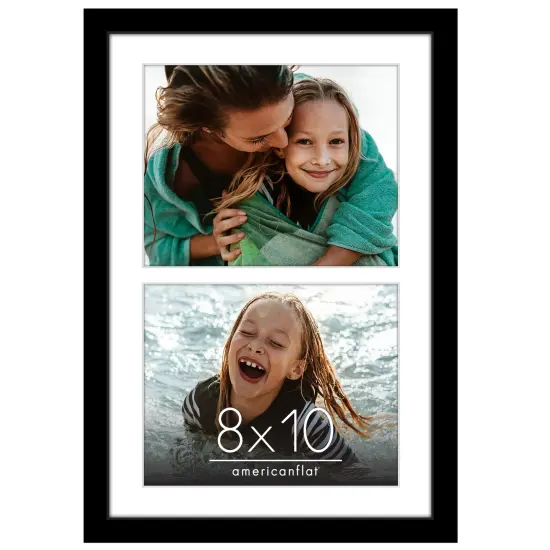 Americanflat 12x28 Collage Picture Frame - Fits Two 8x10 Photos or One 12x18 Picture {7}