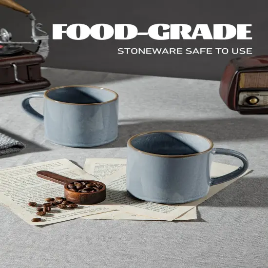 Nature Coffee Mugs Set of 4, 14 oz Coffee Mug Set {3}