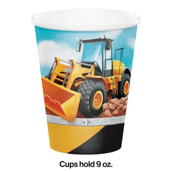 96 pc Bulk Big Dig Construction Cups {2}