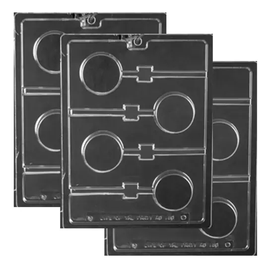 Plain Sandwich Cookie Lolly Chocolate {6}