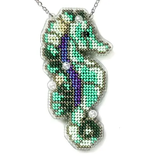 Set for embroidery with beads on a plastic base FLPL-104 {3}