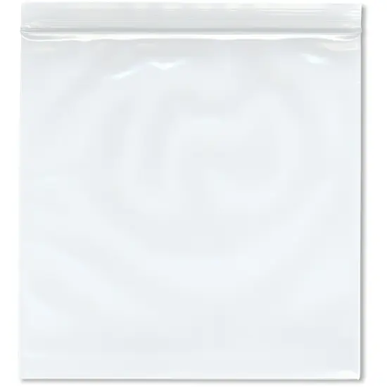 Plymor 9" x 9" (Pack of 100), 6 Mil Industrial Duty Zipper Reclosable Plastic Bags {1}