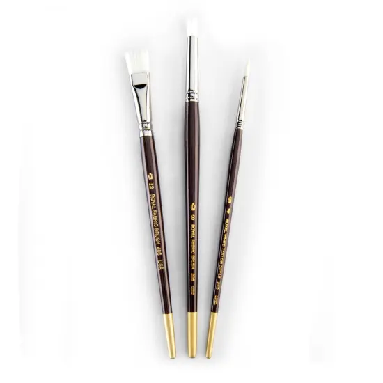 RSET-RF4 | White Taklon&trade; 3pc Brush Set {2}