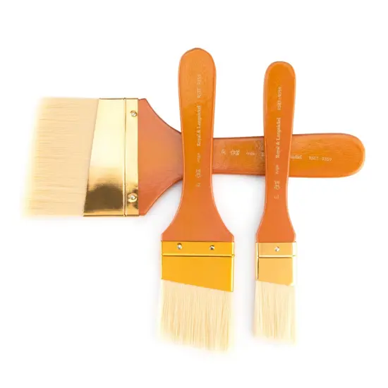 RSET-9359 | 3pc Firm Bone Taklon Large Area Angular Brush Set {5}