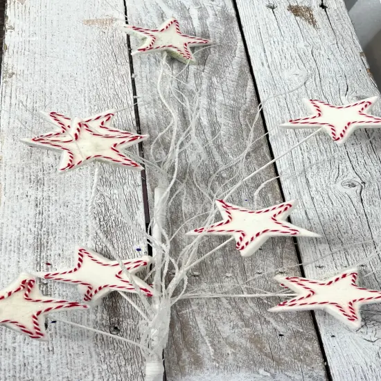 Patriotic Star Pick - Festive Decor for Patriotic Celebrations-134192 {3}
