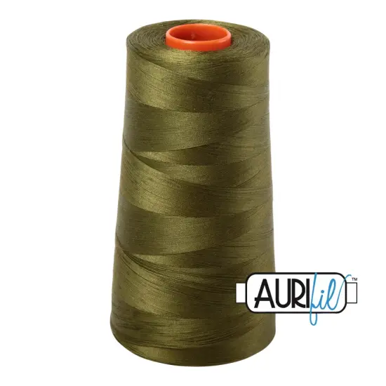 Olive (2887) | 50wt Cone (5900M / 6452Y) | Aurifil Thread {1}