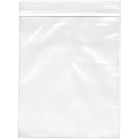 Plymor 3" x 4", 4 Mil Heavy Duty Zipper Reclosable Plastic Bags {2}