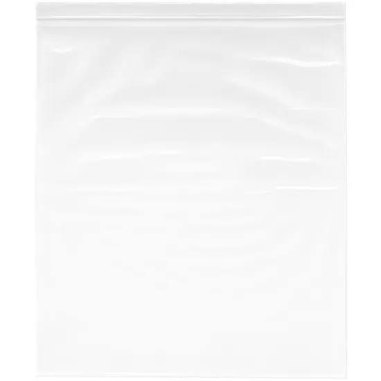 Plymor 20" x 24", 4 Mil Heavy Duty Zipper Reclosable Plastic Bags {1}