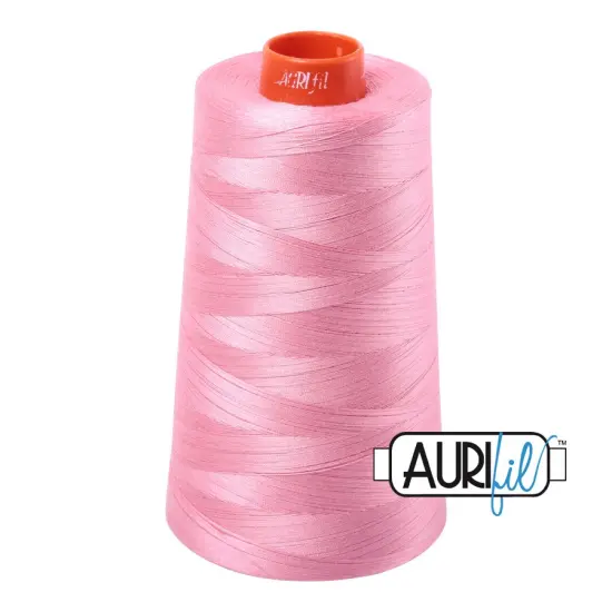 Bright Pink (2425) | 50wt Cone (5900M / 6452Y) | Aurifil Thread {1}