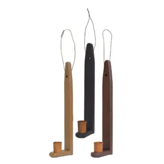 Multi Color Metal Taper Candle Wall Sconces and 3 Asst {1}