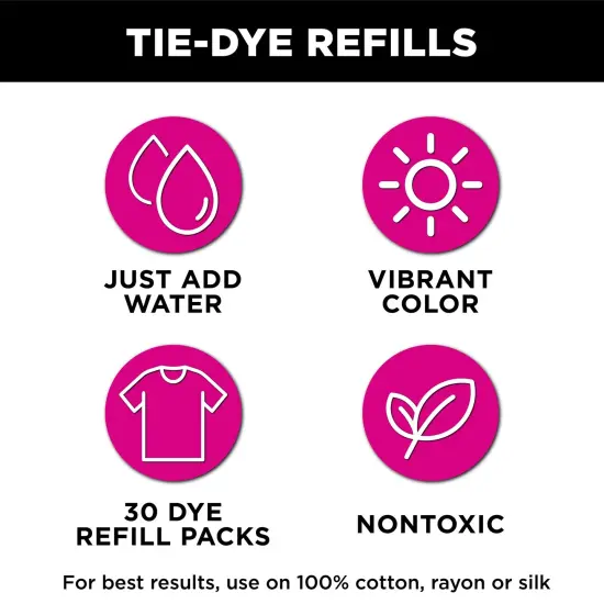 Tulip Tie-Dye Refills Color Wheel 30 Pack {3}