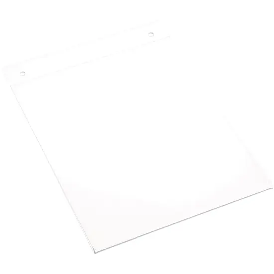 Plymor Clear Acrylic Sign Display / Literature Holder (Wall-Mount), 8" W x 10" H {2}