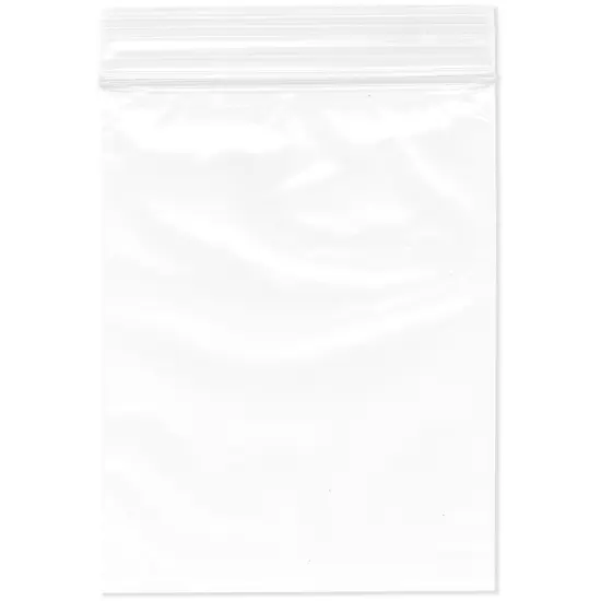 Plymor 3.5" x 4.5", 2 Mil Zipper Reclosable Plastic Bags {1}