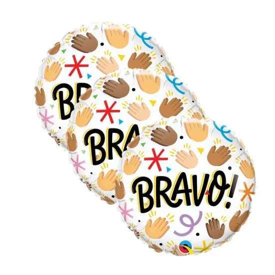 Qualatex&reg; Bravo! Balloon 18 Inch {6}