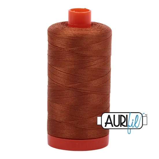 Cinnamon (2155) | 50wt Large Spool (1300M / 1422Y) | Aurifil Thread {1}