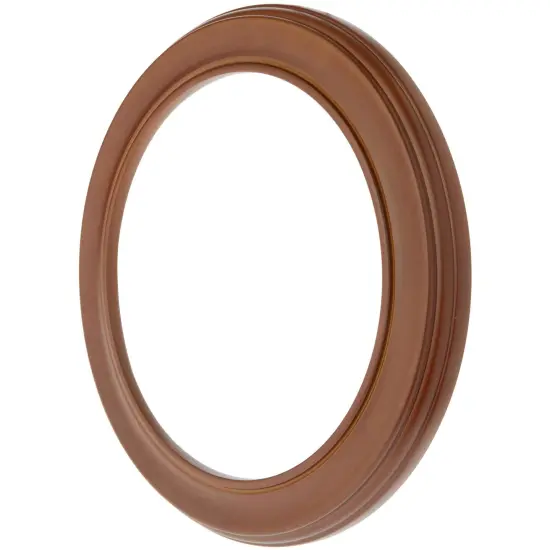 Bard's Walnut Wall Mountable Plate Frame with Gold Strip No Gold Strip {1}