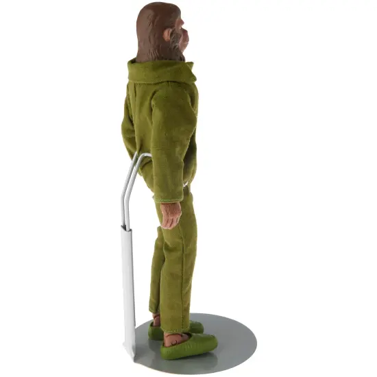 Plymor DSP-4125S Silver Adjustable Doll Stand, fits 7, 7.5, 8, 8.5, and 9 inch Slim Waist Dolls or Action Figures, Waist is 1.125" - 1.5" wide, 3.25" - 4" around {4}