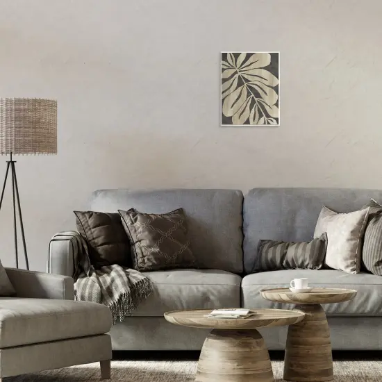 Stupell Industries Rustic Leaf Shape Wall Plaque Design by June Erica Vess {2}