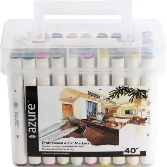 RM-BAS40 | Azure&trade; 40pc Color Marker Set {1}
