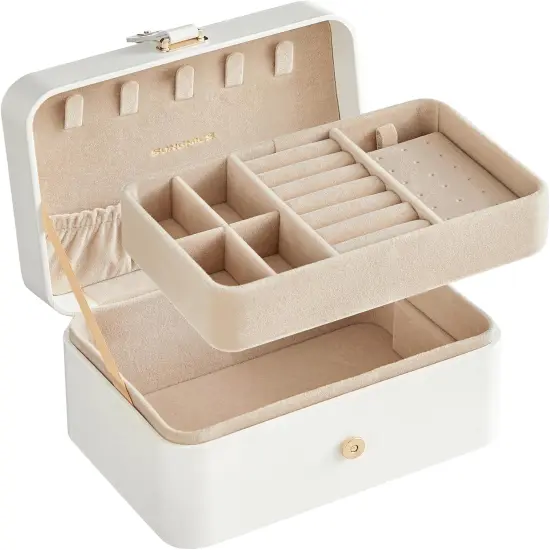 J2-Layer Jewelry Organizer Box {5}