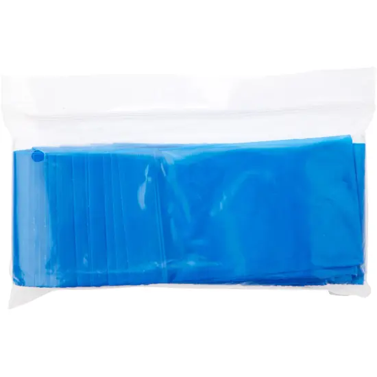 Plymor 2" x 3", Blue 2 Mil Zipper Reclosable Plastic Bags {5}