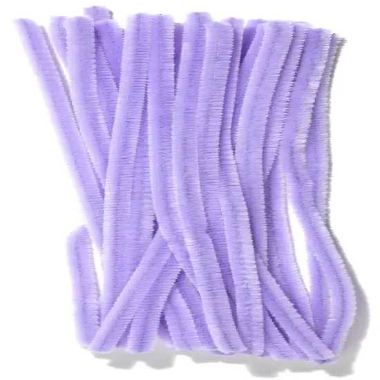 CousinDIY Chenille Stems 6mmx12" 25/Pkg-Lavender {3}