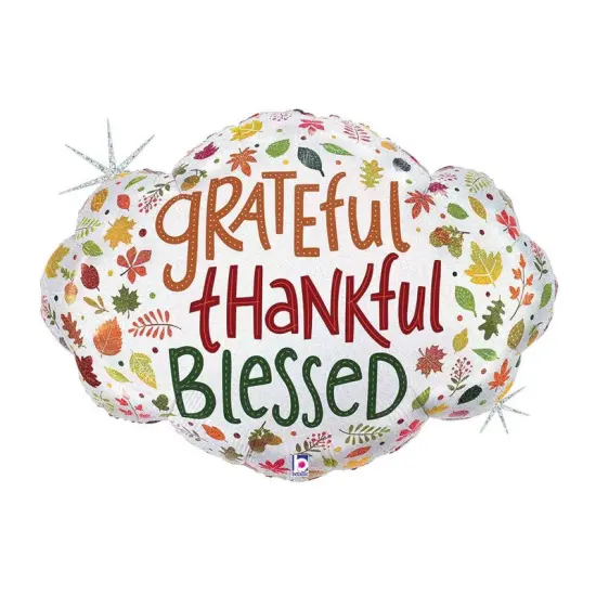 Betallic&reg; 36 inch Grateful Thankful Blessed {1}