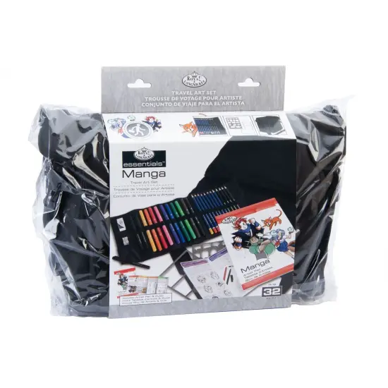 FA-102 | Essentials&trade; 32pc Manga Drawing & Sketching Travel Art Set {1}