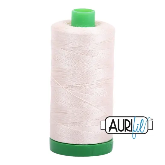 Light Sand (2000) | 40wt Large Spool (1000M / 1094Y) | Aurifil Thread {1}