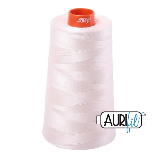 Oyster (2405) | 50wt Cone (5900M / 6452Y) | Aurifil Thread {1}