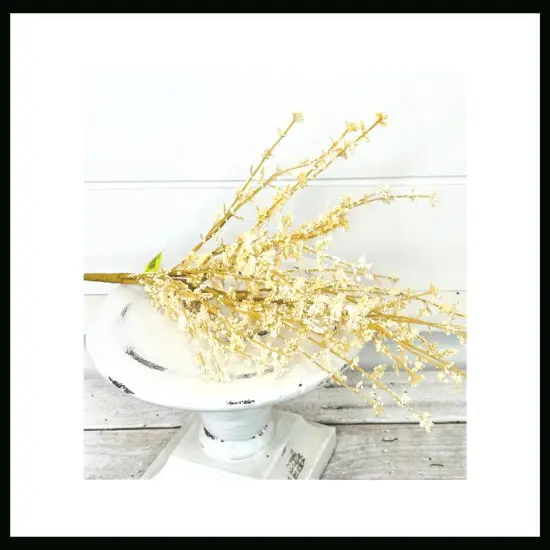 Natural Beauty: 28-Inch Gypso Spray for Floral Arrangements-29462NAT {2}